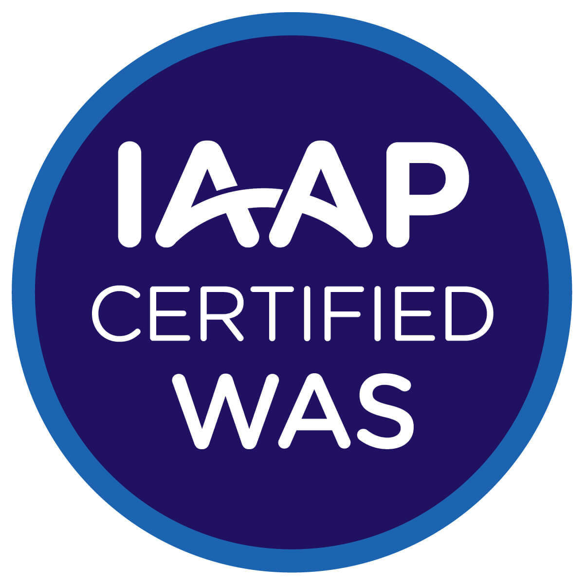 IAAP Web Accessibility Specialist badge